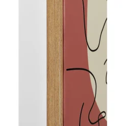 Tableau encadré Faccia Arte Tri Colore 90x120cm><noscript><img width=