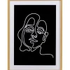 Tableau encadré Faccia Arte Woman 60x80cm>KARE Design