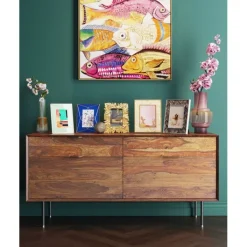 Tableau encadré Fish Meeting One 75x100cm><noscript><img width=