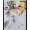 Tableau encadré Flower Lady Pastel 117x154cm>KARE Design