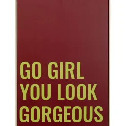 Tableau encadré Go Girl 50x70cm>KARE Design