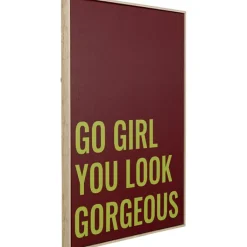 Tableau encadré Go Girl 50x70cm><noscript><img width=