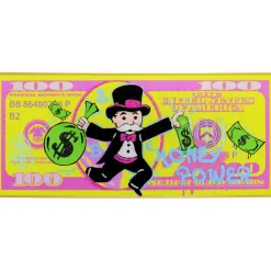 Tableau encadré Graffiti Money 70x160cm>KARE Design Online