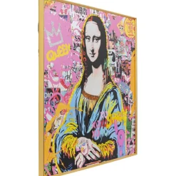 Tableau encadré La Viva Woman 100x100cm>KARE Design Sale