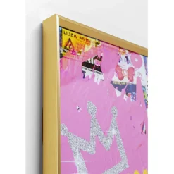 Tableau encadré La Viva Woman 100x100cm><noscript><img width=