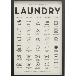 Tableau encadré Laundry 61x41cm>KARE Design New
