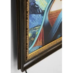 Tableau encadré LED Art Lady 80x100cm><noscript><img width=
