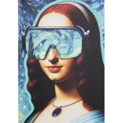 Tableau encadré LED Art Lady 80x100cm><noscript><img width=
