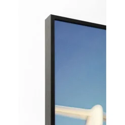 Tableau encadré LED Jetset Lean Lady 120x80cm><noscript><img width=