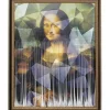 Tableau encadré Mademoiselle Lisa 130x163cm>KARE Design Discount