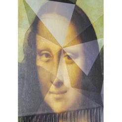 Tableau encadré Mademoiselle Lisa 130x163cm><noscript><img width=