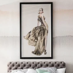 Tableau encadré Marilyn 100x172cm><noscript><img width=