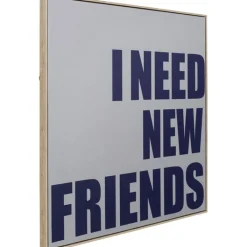 Tableau encadré New Friends 80x80cm><noscript><img width=
