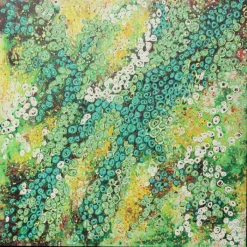 Tableau encadré Top View vert 100x100cm>KARE Design Best