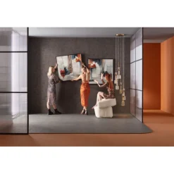 Tableau encadré Visione Obliquo 100x100cm><noscript><img width=