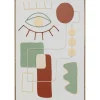 Tableau sur toile Art Eye gauche 60x90cm>KARE Design