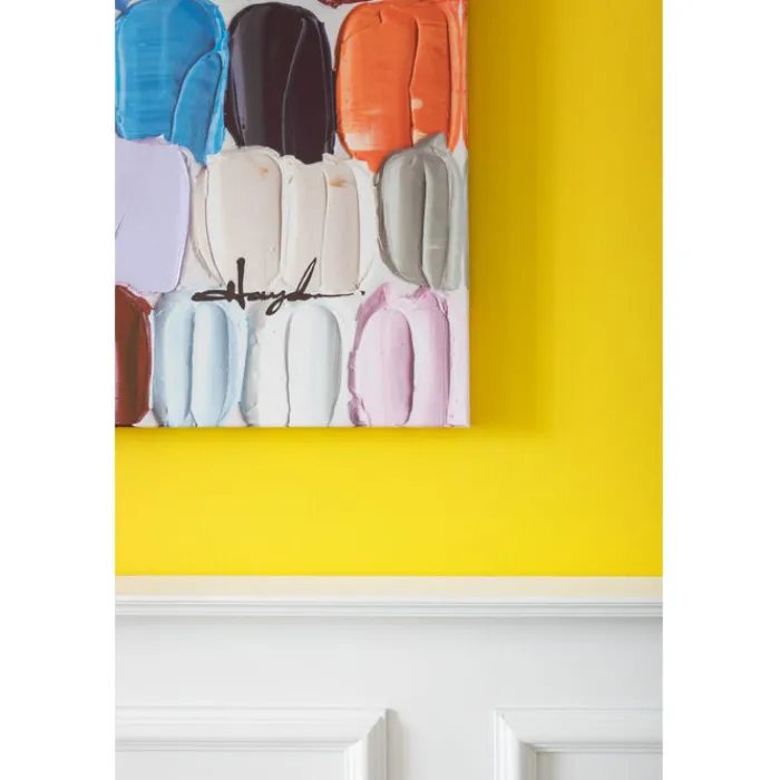 Tableau sur toile Colorful Dots 200x140cm>KARE Design Sale
