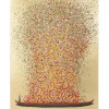 Tableau sur toile Flower Boat doré-rouge 80x100cm>KARE Design Sale