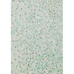 Tableau sur toile Flower Boat beige vert 120x160cm><noscript><img width=