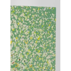 Tableau sur toile Flower Boat vert jaune 80x100cm><noscript><img width=