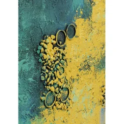 Tableau sur toile Jardin bleu 125x215cm><noscript><img width=