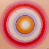Tableau sur toile Tendency Circle rose 120x120cm>KARE Design Best