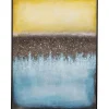 Tableau sur toile Vista bleu 90x120cm>KARE Design Hot