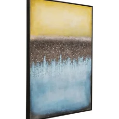 Tableau sur toile Vista bleu 90x120cm>KARE Design Hot