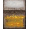Tableau sur toile Vista jaune 90x120cm>KARE Design Hot