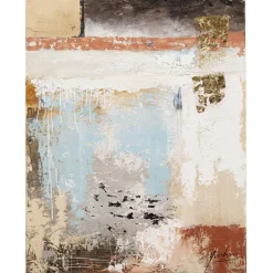 Tableau sur toîle Art Splash bleu 90x120cm>KARE Design Sale