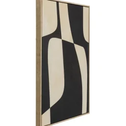 Tableau sur toîle Classic Shape Blacky 60x90cm><noscript><img width=