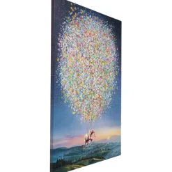 Tableau sur toîle Flying Elephant At Night 120x160>KARE Design Best