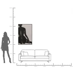 Tableau sur toîle Nude Lady 70x110cm><noscript><img width=