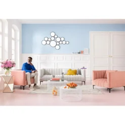 Tables basses Wire blanches (set de 2)><noscript><img width=