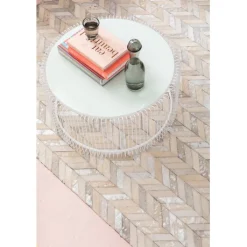 Tables basses Wire blanches (set de 2)><noscript><img width=