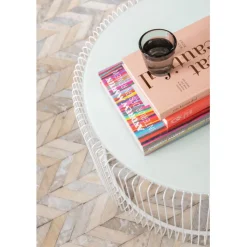 Tables basses Wire blanches (set de 2)><noscript><img width=
