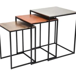 Tables d appoint Loft Square Vintage (jeu de 3) 41>KARE Design Best
