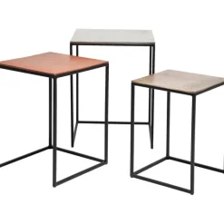Tables d appoint Loft Square Vintage (jeu de 3) 41><noscript><img width=