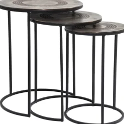 Tables d appoint Marrakesh Ø48cm (3/Set)>KARE Design Clearance