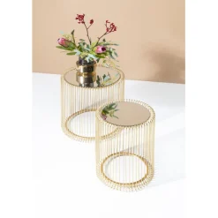 Tables d appoint Wire laiton (2/Set)><noscript><img width=