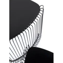 Tables d appoint Wire Triangle noir (2/Set)><noscript><img width=