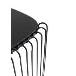 Tables d appoint Wire Triangle noir (2/Set)><noscript><img width=