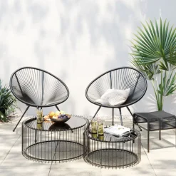 Tabouret Acapulco Mono noir>KARE Design Outlet