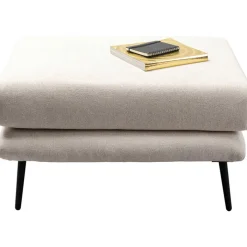 Tabouret Amalfi crème 80x68cm><noscript><img width=