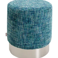 Tabouret Berry High silver bleu Ø39cm>KARE Design Hot