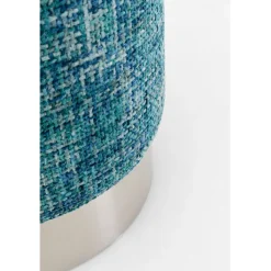 Tabouret Berry High silver bleu Ø39cm><noscript><img width=