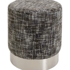 Tabouret Berry High silver gris Ø39cm>KARE Design