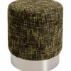Tabouret Berry High Silver vert Ø39cm>KARE Design Online