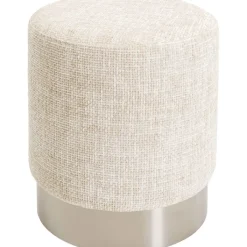 Tabouret Berry High silver beige Ø39cm>KARE Design Online