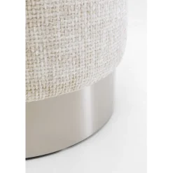 Tabouret Berry High silver beige Ø39cm><noscript><img width=